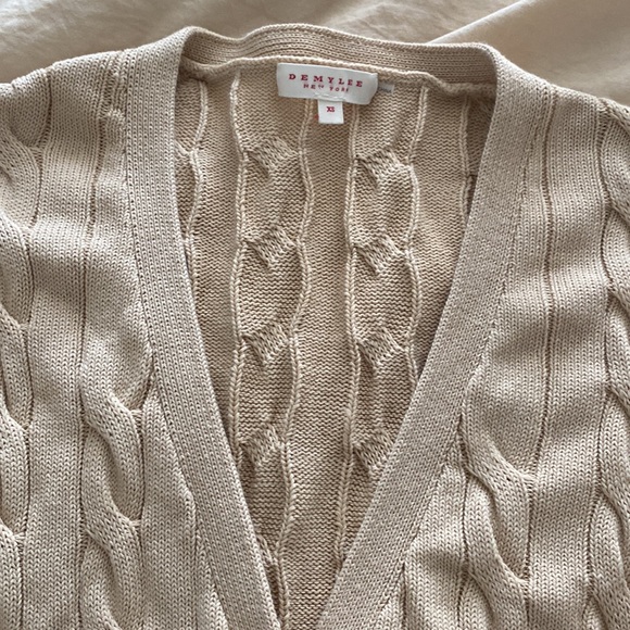 Demylee cotton cable cardigan - Picture 5 of 5